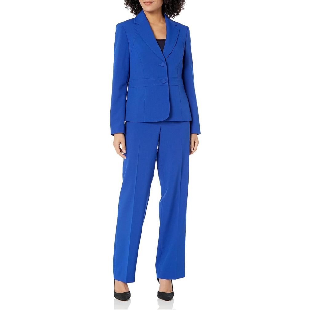 Le Suit Women's Jacket/Pant Suit